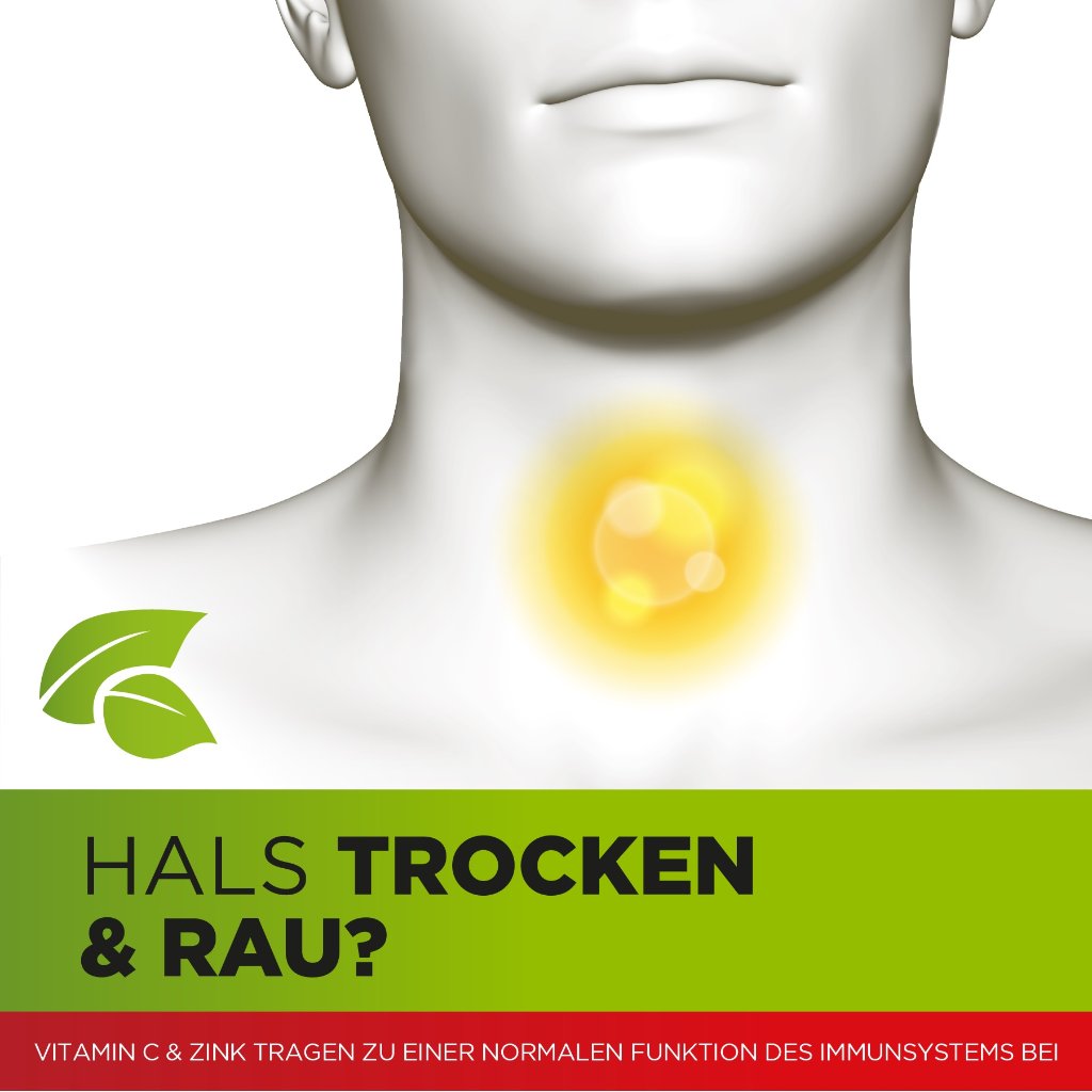 DOBENSANA Herbal Kirschgeschm.Vit.C & Zink Pastil.