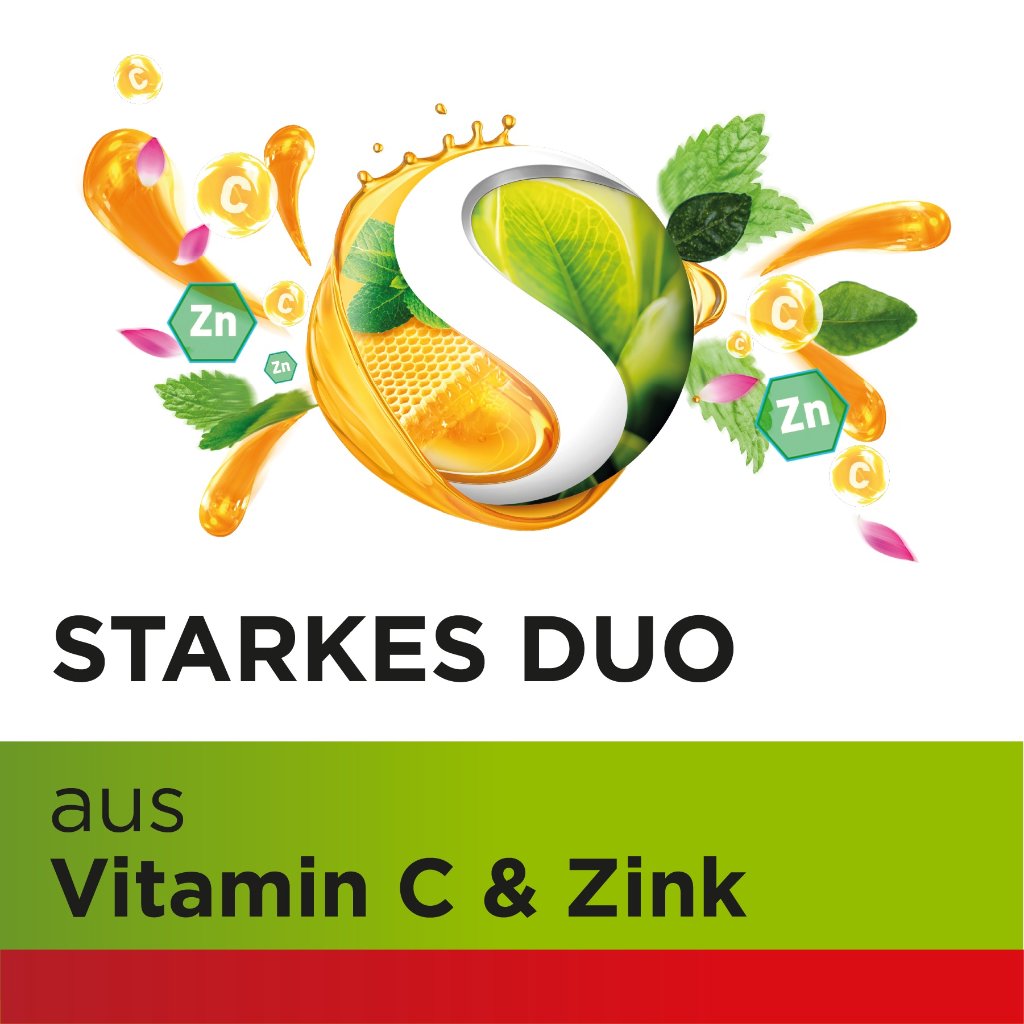 DOBENSANA Herbal Kirschgeschm.Vit.C & Zink Pastil.