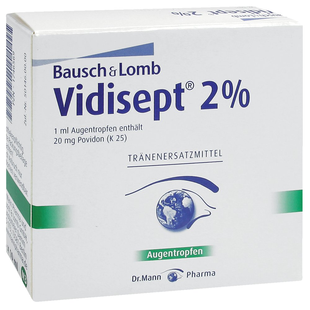 VIDISEPT 2% Augentropfen