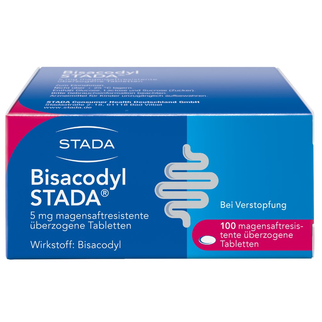 BISACODYL STADA 5 mg magensaftres.überzog.Tabl.