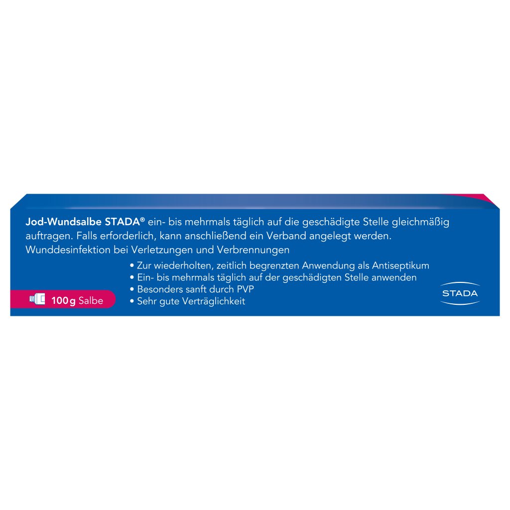JOD-WUNDSALBE STADA 100 mg/g