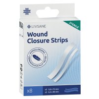 LIVSANE Wound Closure Pflaster Strips