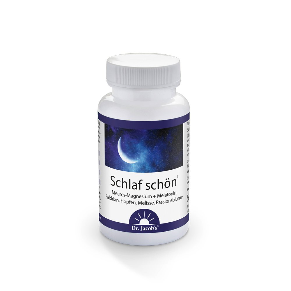 Dr. Jacob's Schlaf schön Melatonin Melisse Baldrian Hopfen