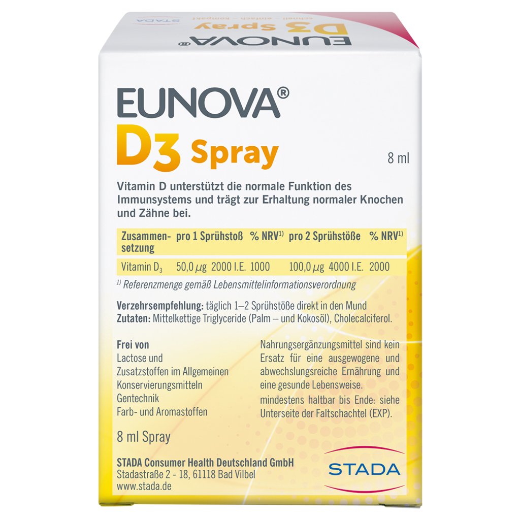EUNOVA Vitamin D3 Spray