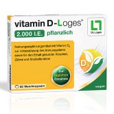 VITAMIN D-LOGES 2.000 I.E. pflanzlich Weichkapseln