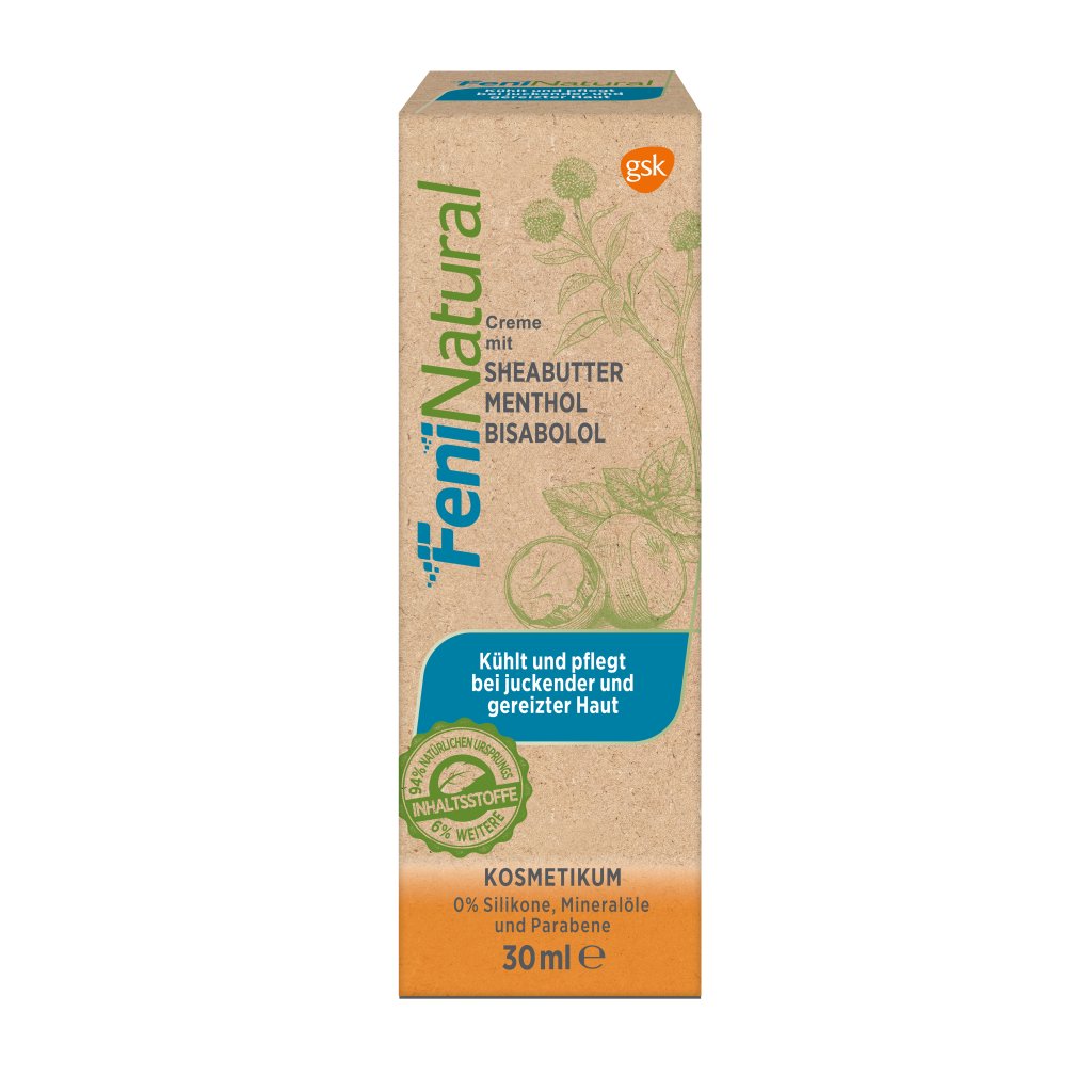 FeniNatural Creme, kühlt und pflegt bei juckender und gereizter Haut, 30ml