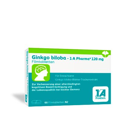 GINKGO BILOBA-1A Pharma 120 mg Filmtabletten