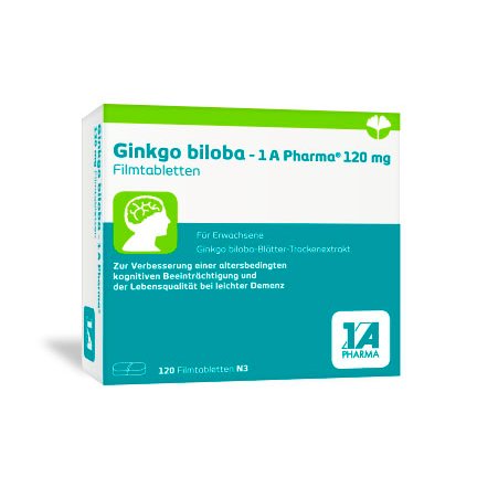 GINKGO BILOBA-1A Pharma 120 mg Filmtabletten