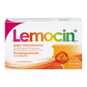 LEMOCIN gegen Halsschmerzen Orangengeschmack Lut.