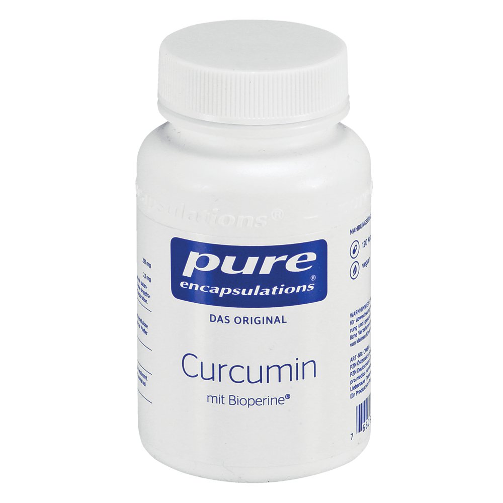 PURE ENCAPSULATIONS Curcumin mit Bioperine Kapseln