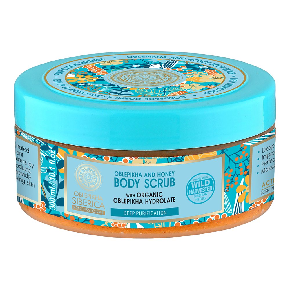 OBLEPIKHA Sib.Sanddorn und Honig Body-Peeling