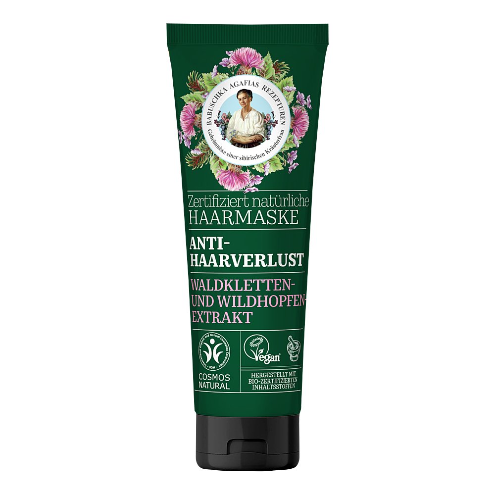 AGAFIAS natürliche Haarmaske Anti-Haarverlust