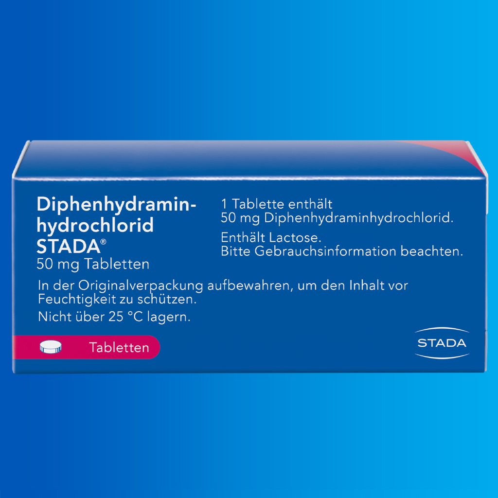 DIPHENHYDRAMINHYDROCHLORID STADA 50 mg Tabletten