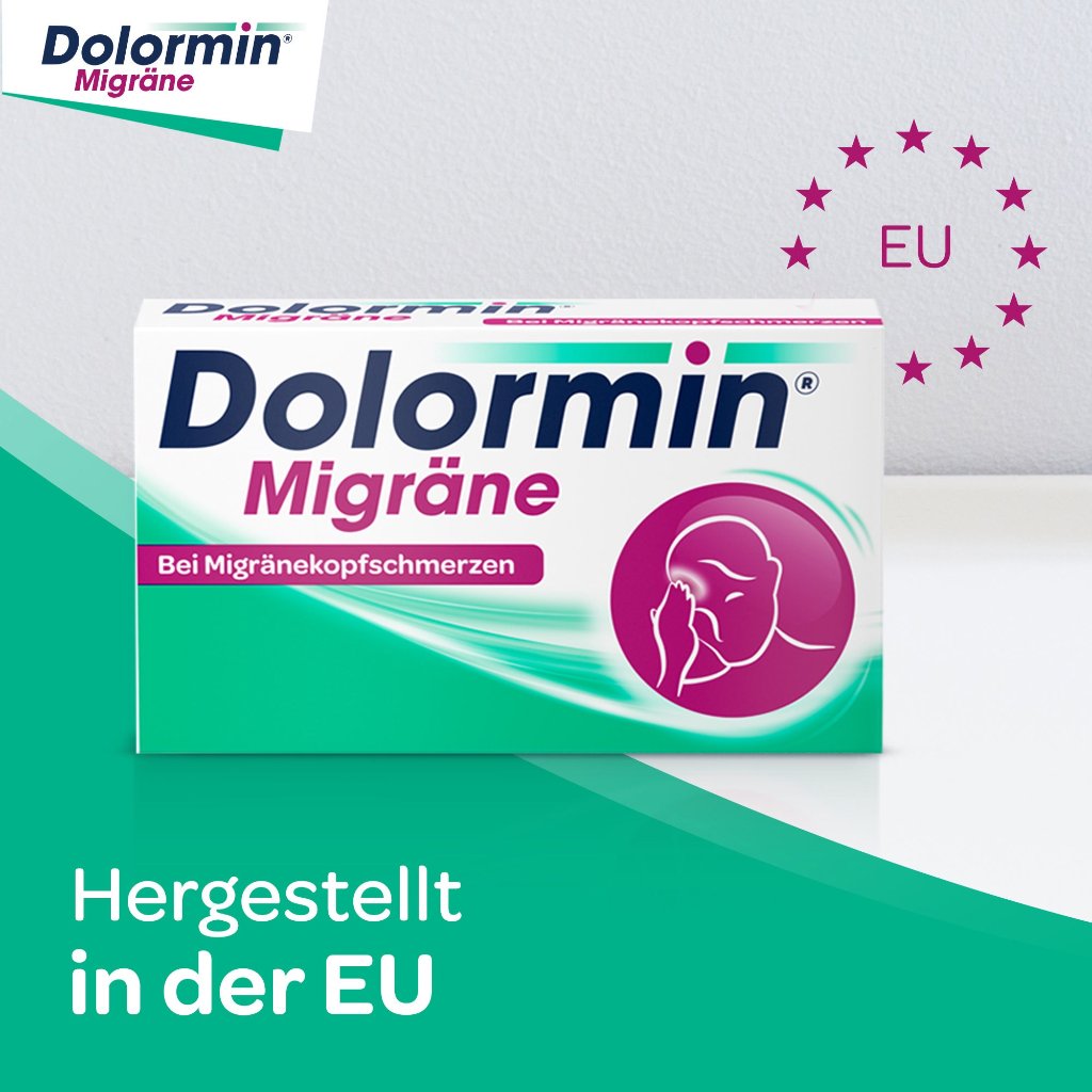 Dolormin® Migräne bei Migräneattacken