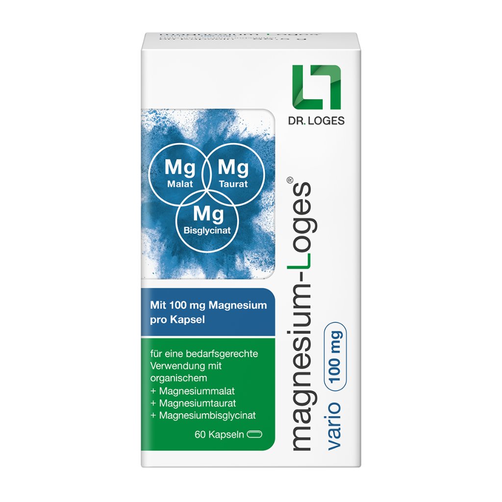 MAGNESIUM-LOGES vario 100 mg Kapseln