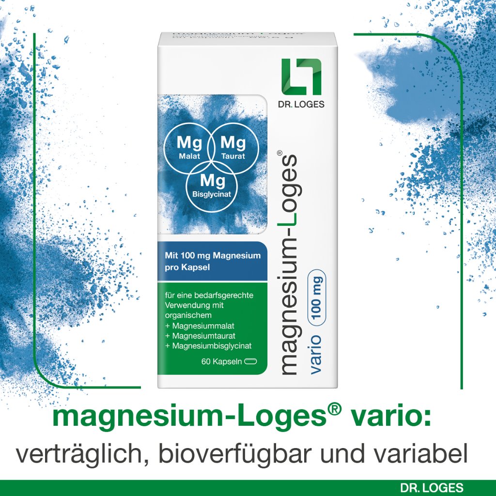 MAGNESIUM-LOGES vario 100 mg Kapseln
