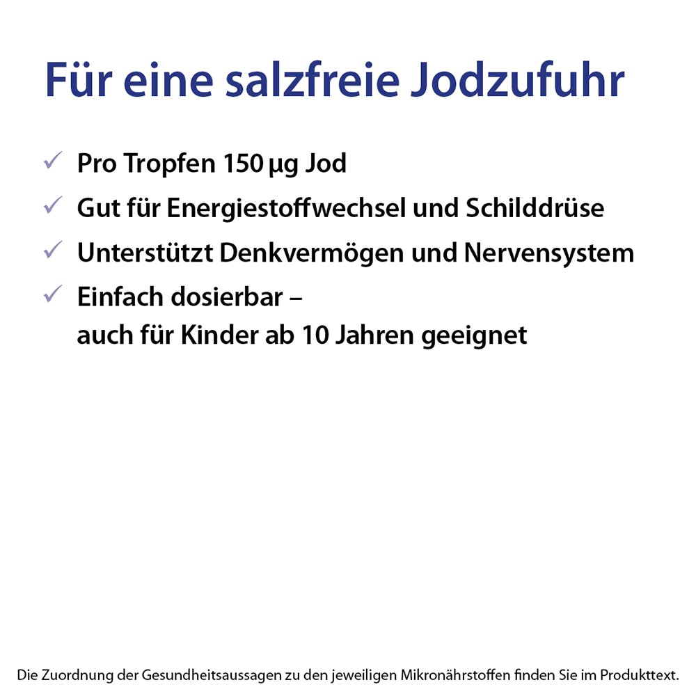 Dr. Jacob's Jod-Tropfen flüssig 400 Portionen vegan