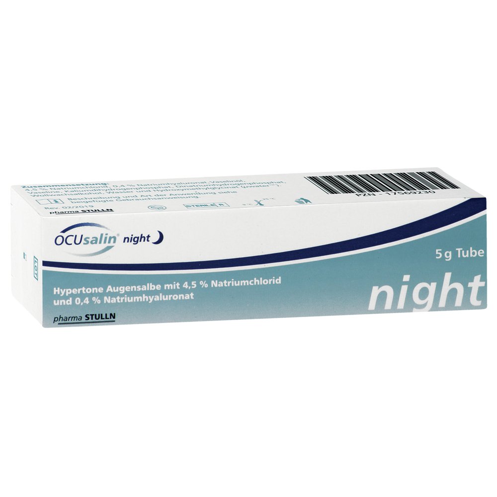 OCUSALIN night hypertone Augensalbe