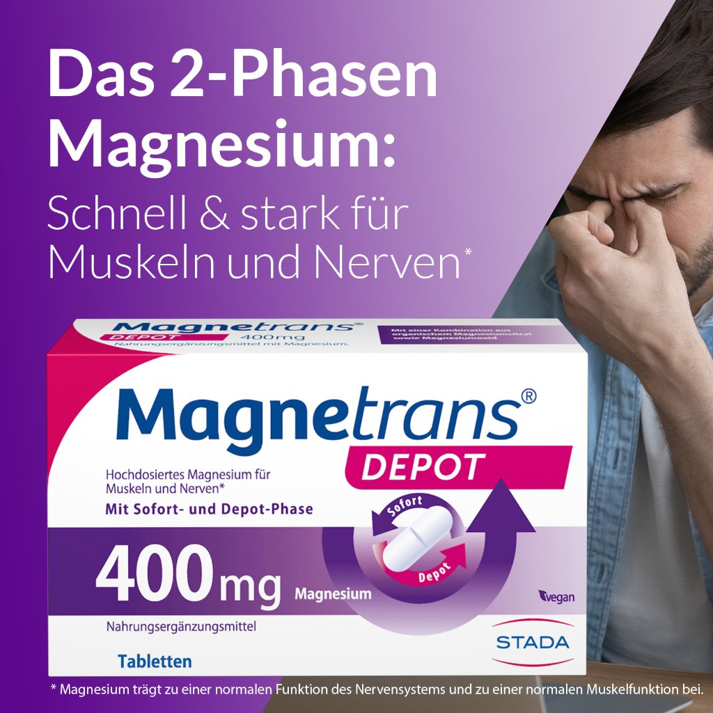 MAGNETRANS Depot 400 mg Tabletten