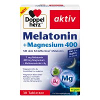 DOPPELHERZ Melatonin+Magnesium 400 Tabletten