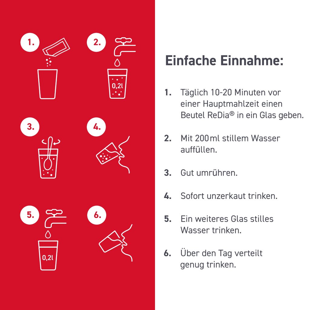 REDIA Granulat Ballaststoff-Drink