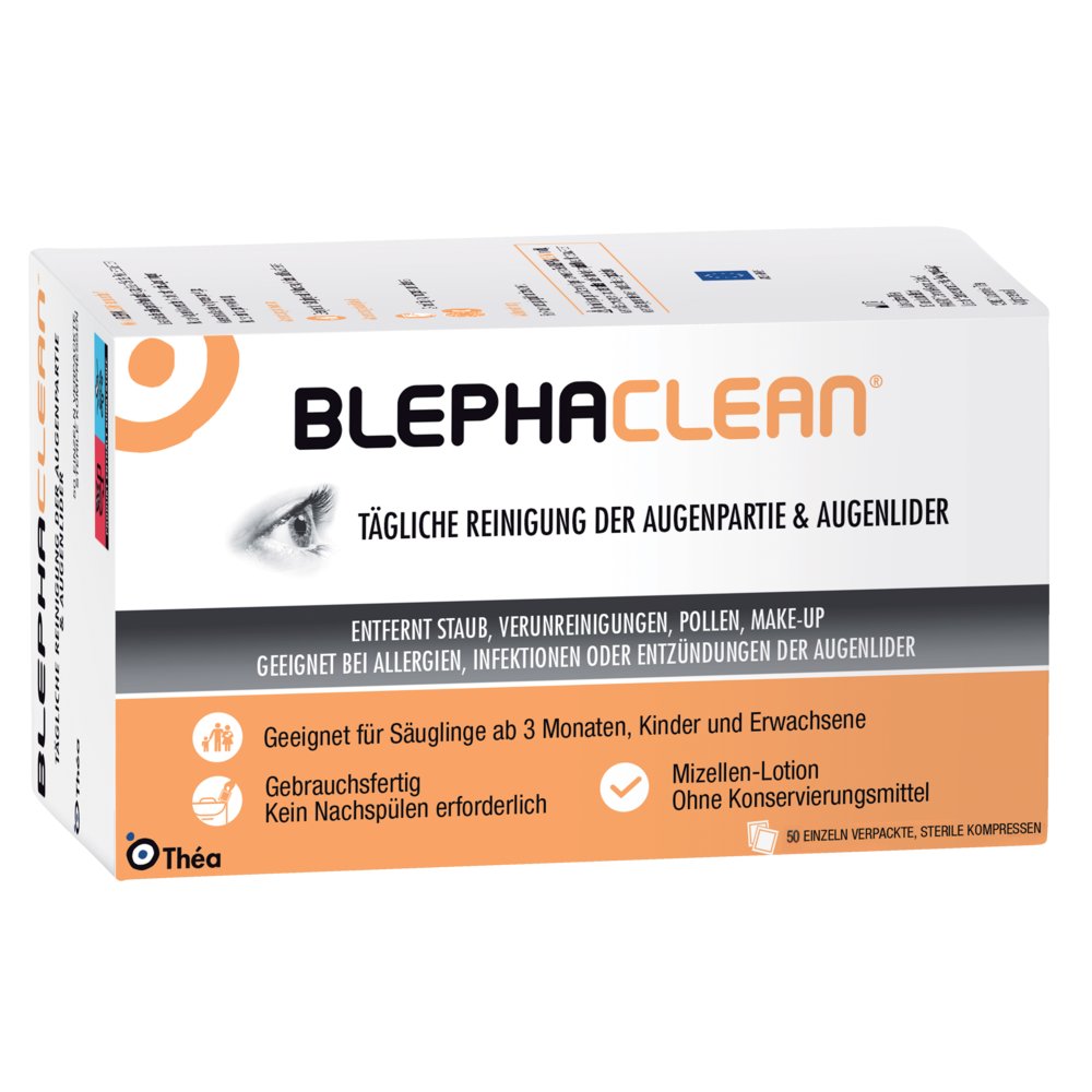 BLEPHACLEAN Kompressen sterile