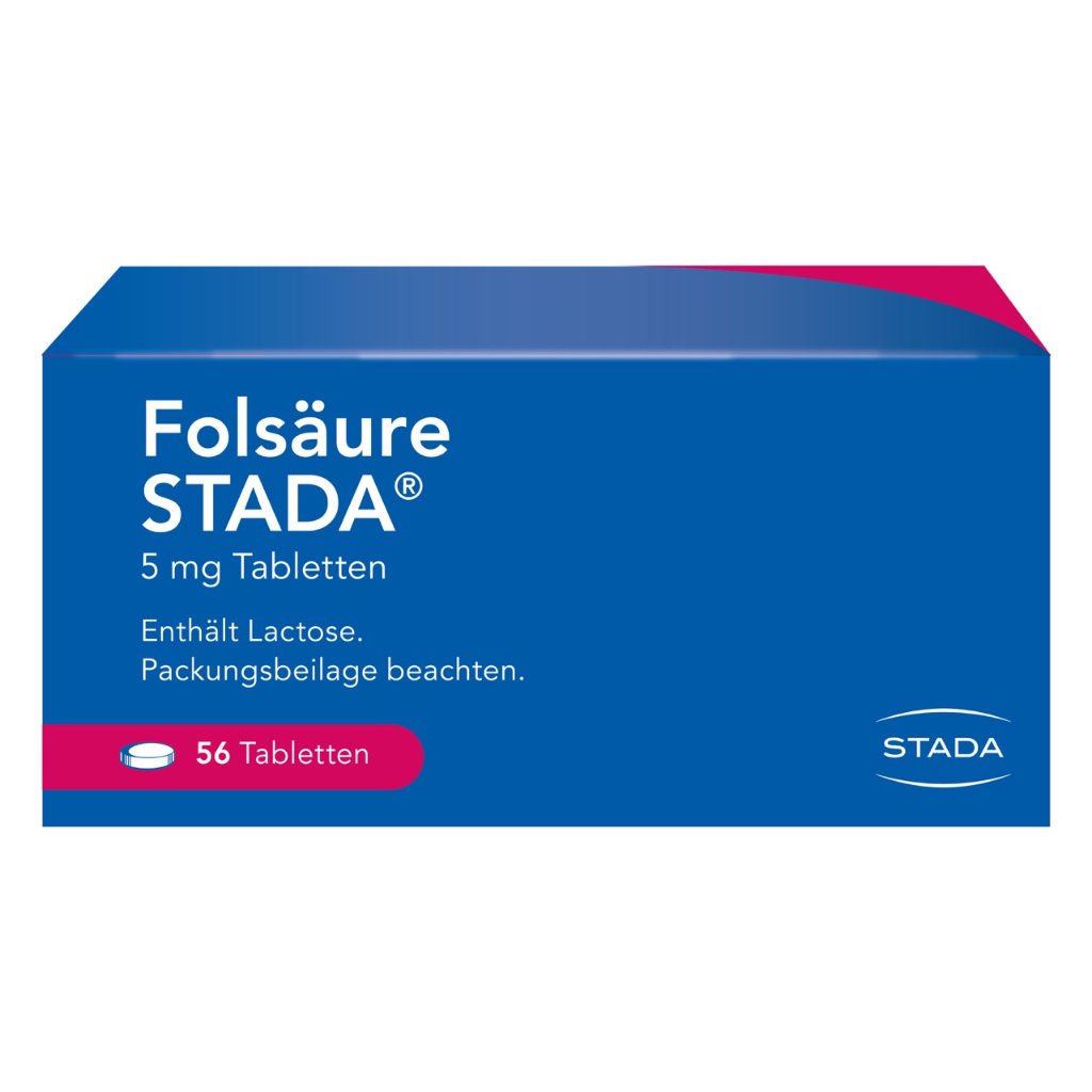 FOLSÄURE STADA 5 mg Tabletten