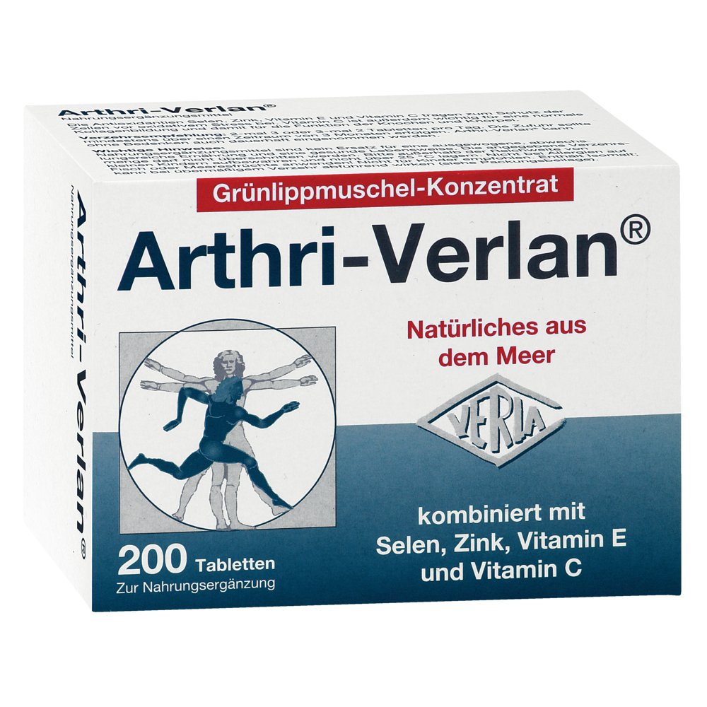 ARTHRI-VERLAN zur Nahrungsergänzung Tabletten