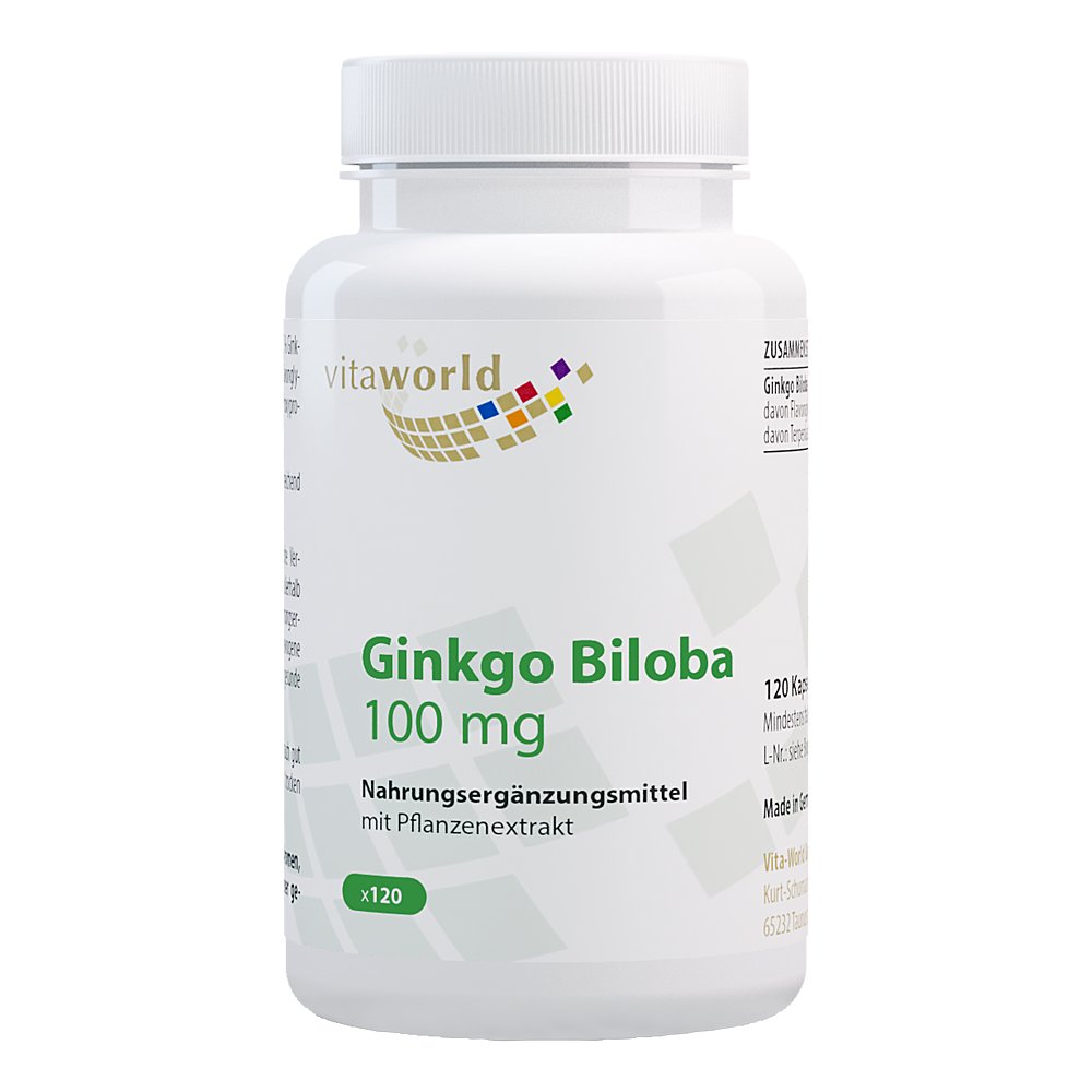 GINKGO 100 mg Extrakt Kapseln