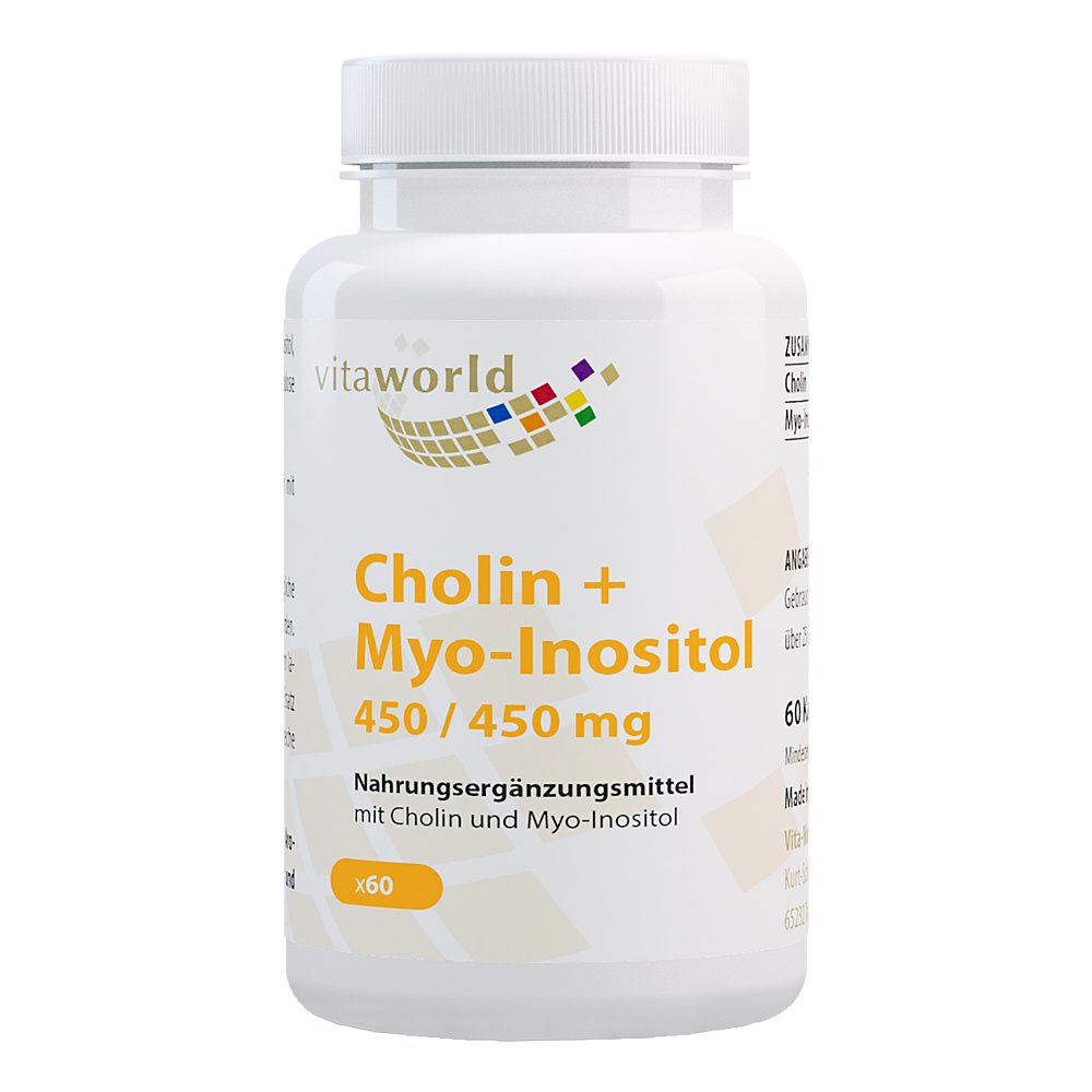 CHOLIN & INOSITOL 450 mg/450 mg Kapseln
