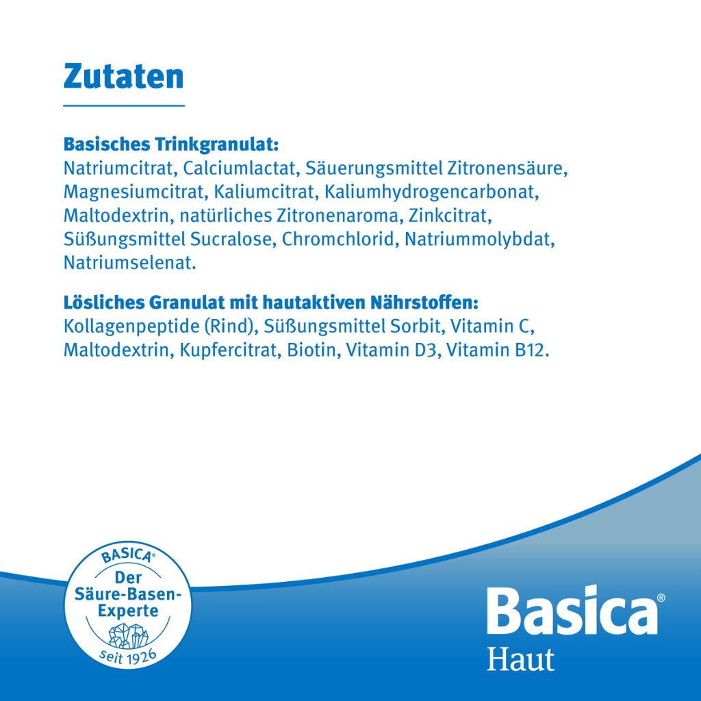 BASICA Haut Trinkgranulat für 30 Tage