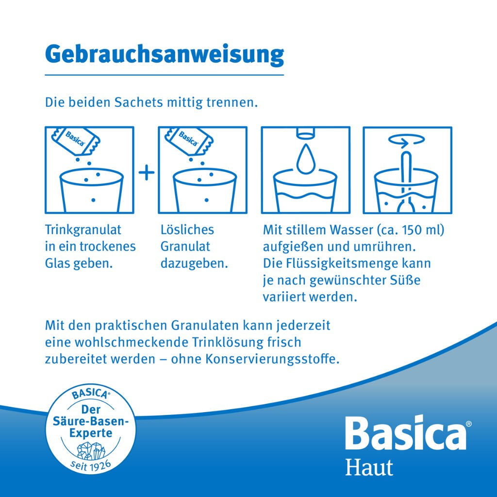 BASICA Haut Trinkgranulat für 30 Tage
