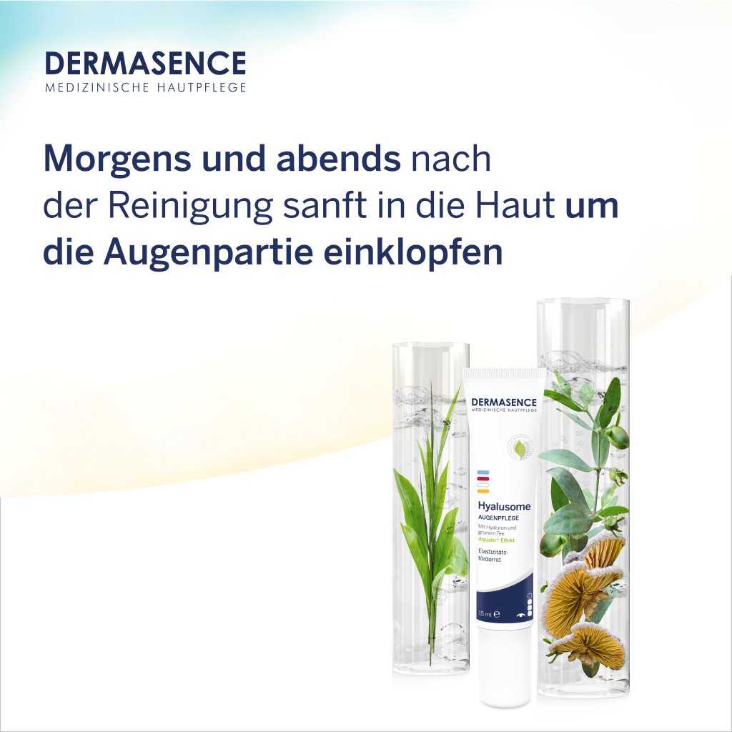 DERMASENCE Hyalusome Augenpflege, 15 ml