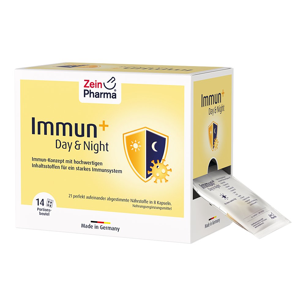 IMMUN+ DAY & Night Kapseln Portionsbeutel f.7 Tage