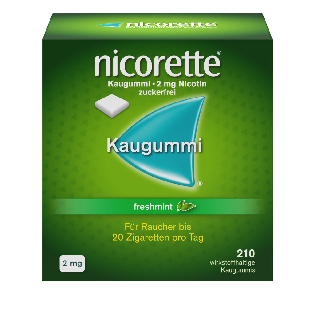 NICO GUM FRSHMNT 2MG 210    DE