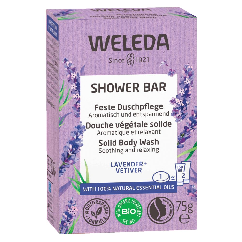 WELEDA feste Duschpflege Lavender+Vetiver