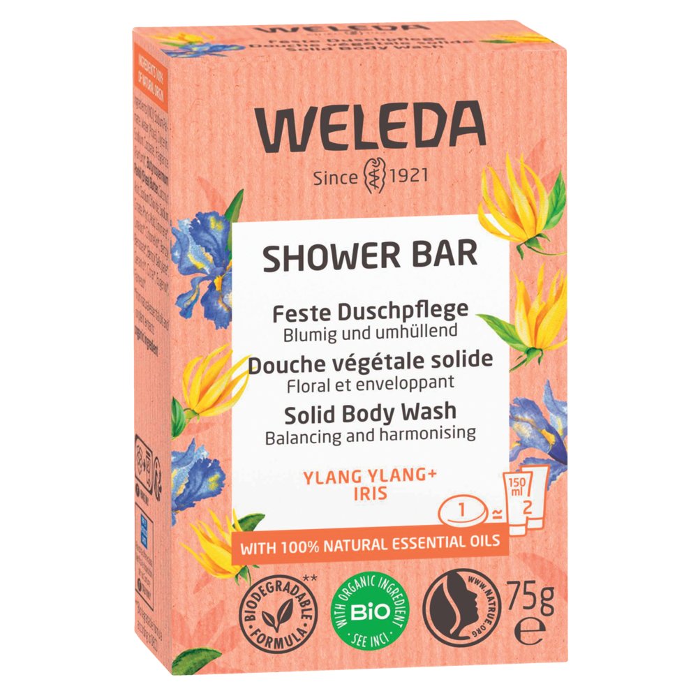 WELEDA feste Duschpflege Ylang Ylang+Iris