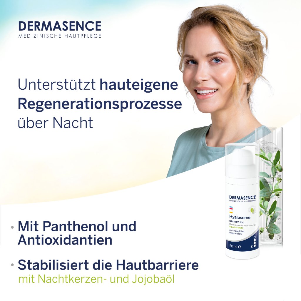 DERMASENCE Hyalusome Nachtpflege, 50 ml
