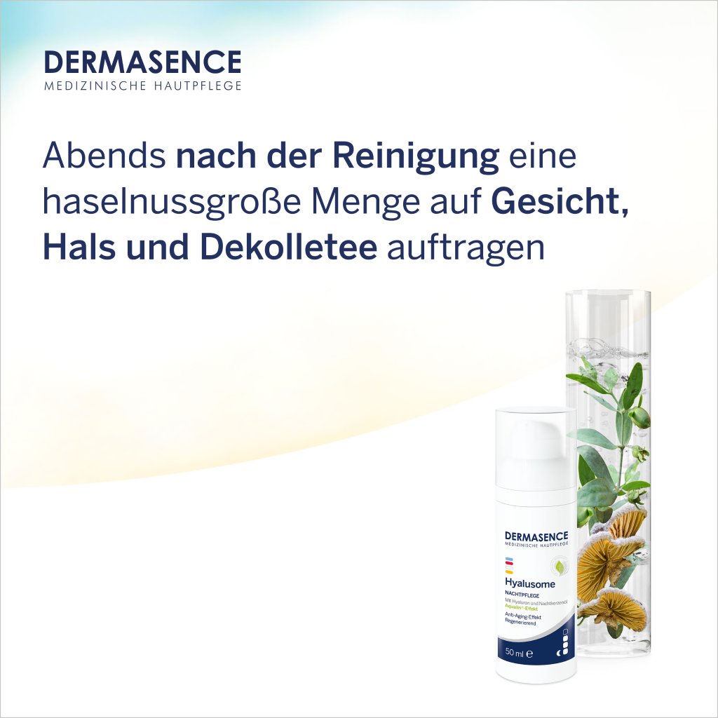 DERMASENCE Hyalusome Nachtpflege, 50 ml