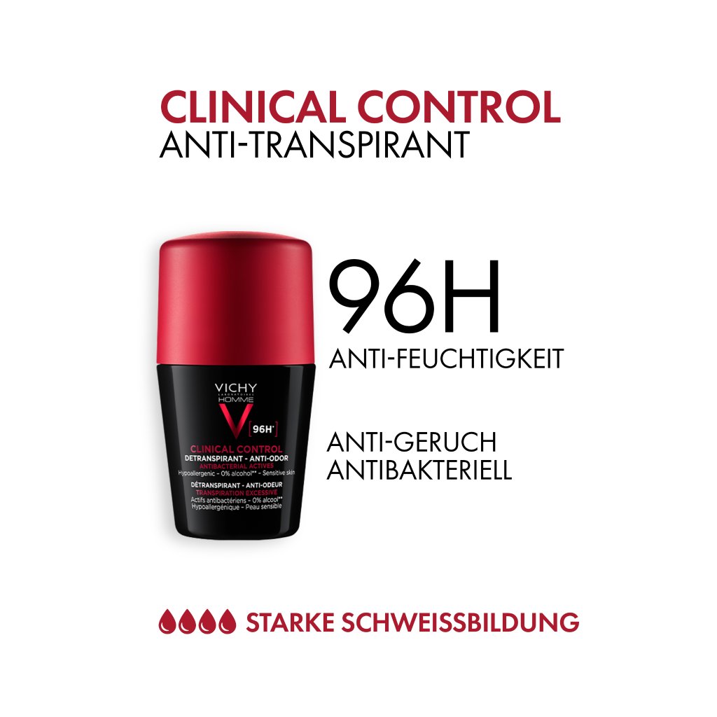 Homme DEO Clinical Control 96h