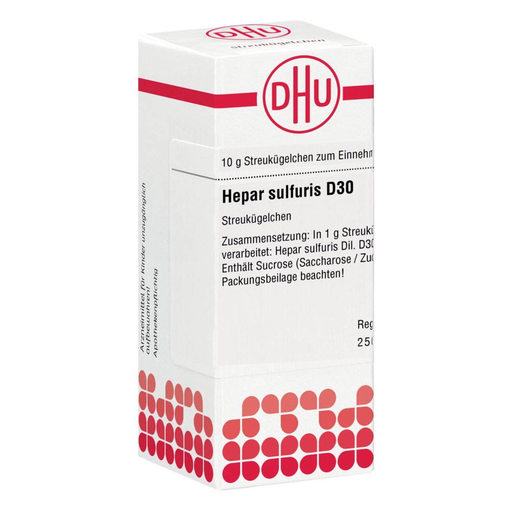 HEPAR SULFURIS D 30 Globuli