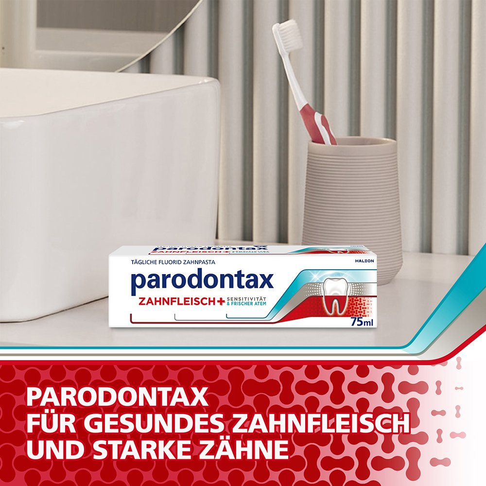 PARODONTAX Zahnfleisch+Sensitivität & frischer Atem