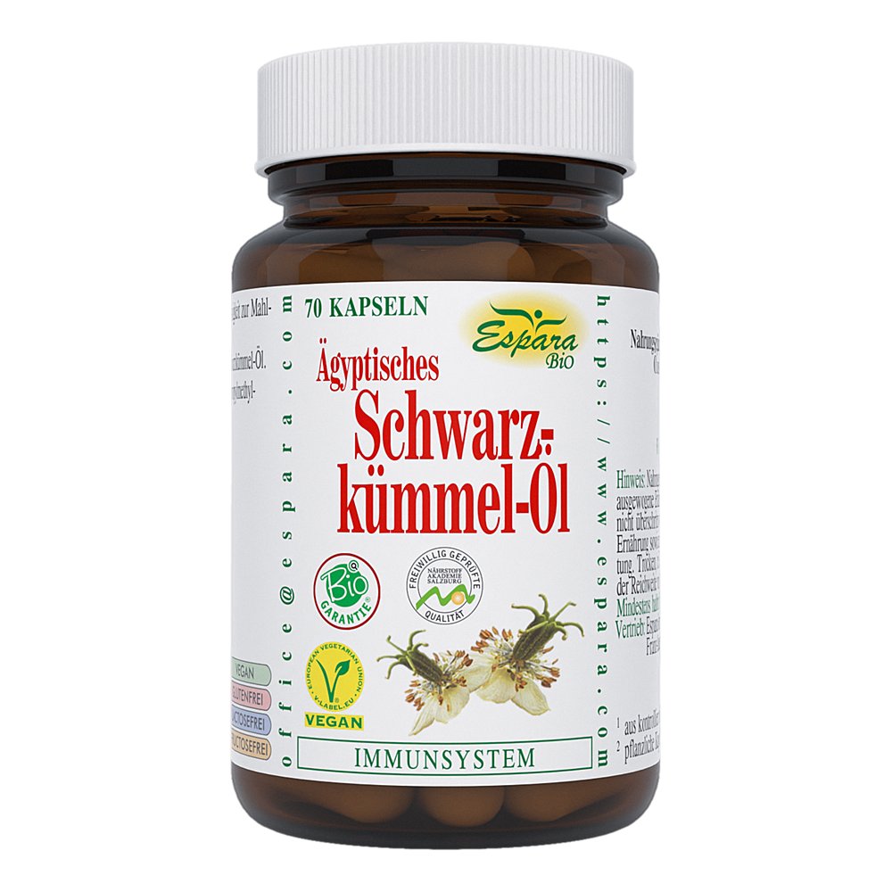 SCHWARZKÜMMELÖL Bio Kapseln