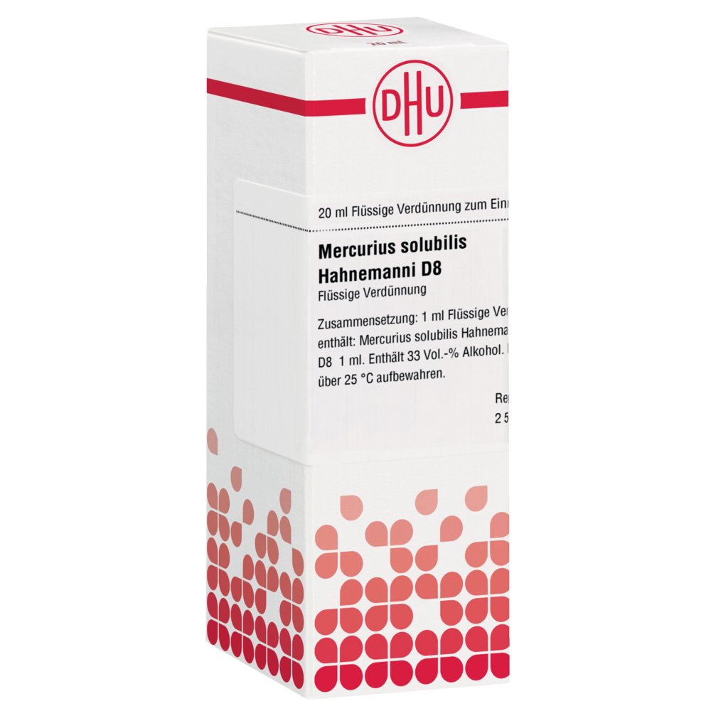 MERCURIUS SOLUBILIS Hahnemanni D 8 Dilution