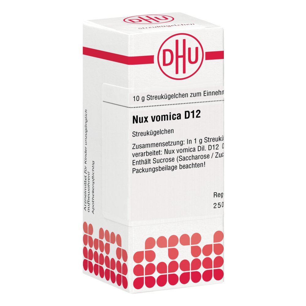 NUX VOMICA D 12 Globuli