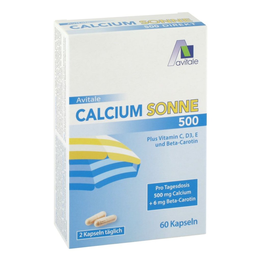 CALCIUM SONNE 500 Kapseln