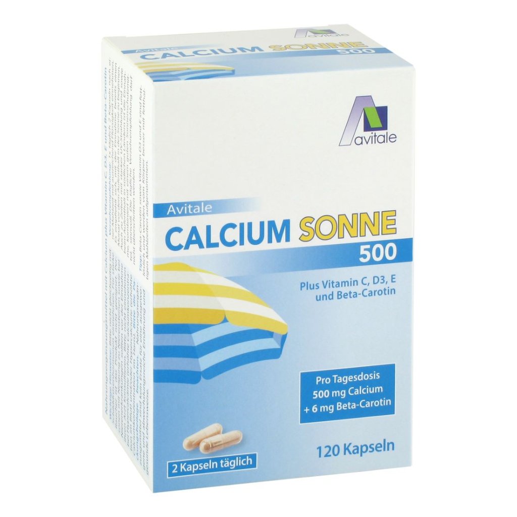 CALCIUM SONNE 500 Kapseln