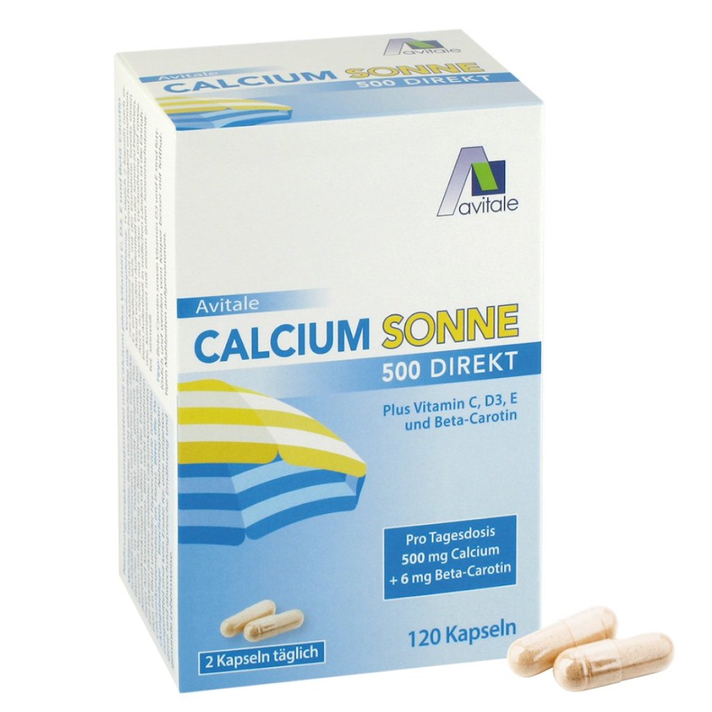 CALCIUM SONNE 500 Kapseln