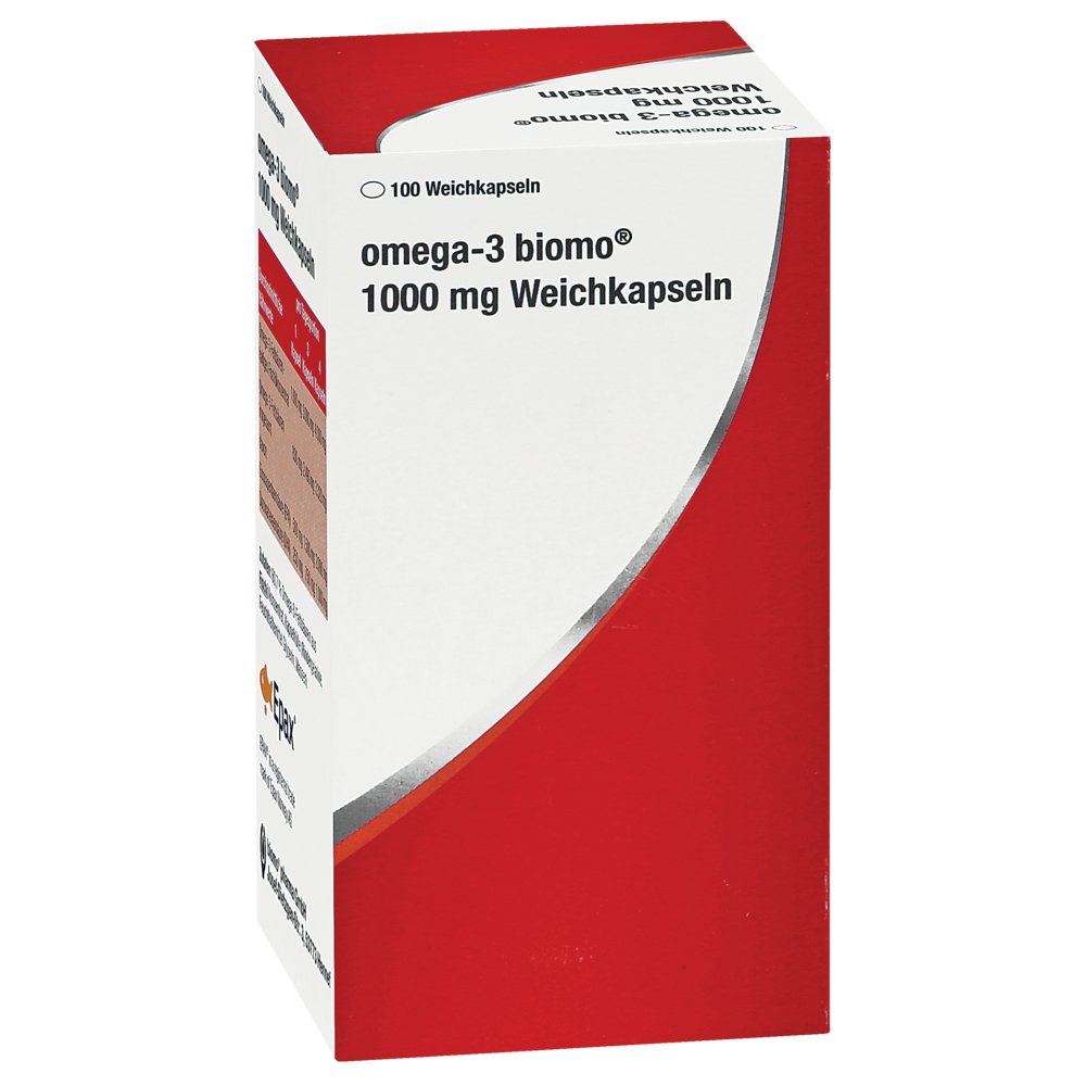 OMEGA-3 BIOMO 1000 mg Weichkapseln