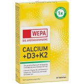 WEPA Calcium + D3 + K2 Tabletten, 30er Packung